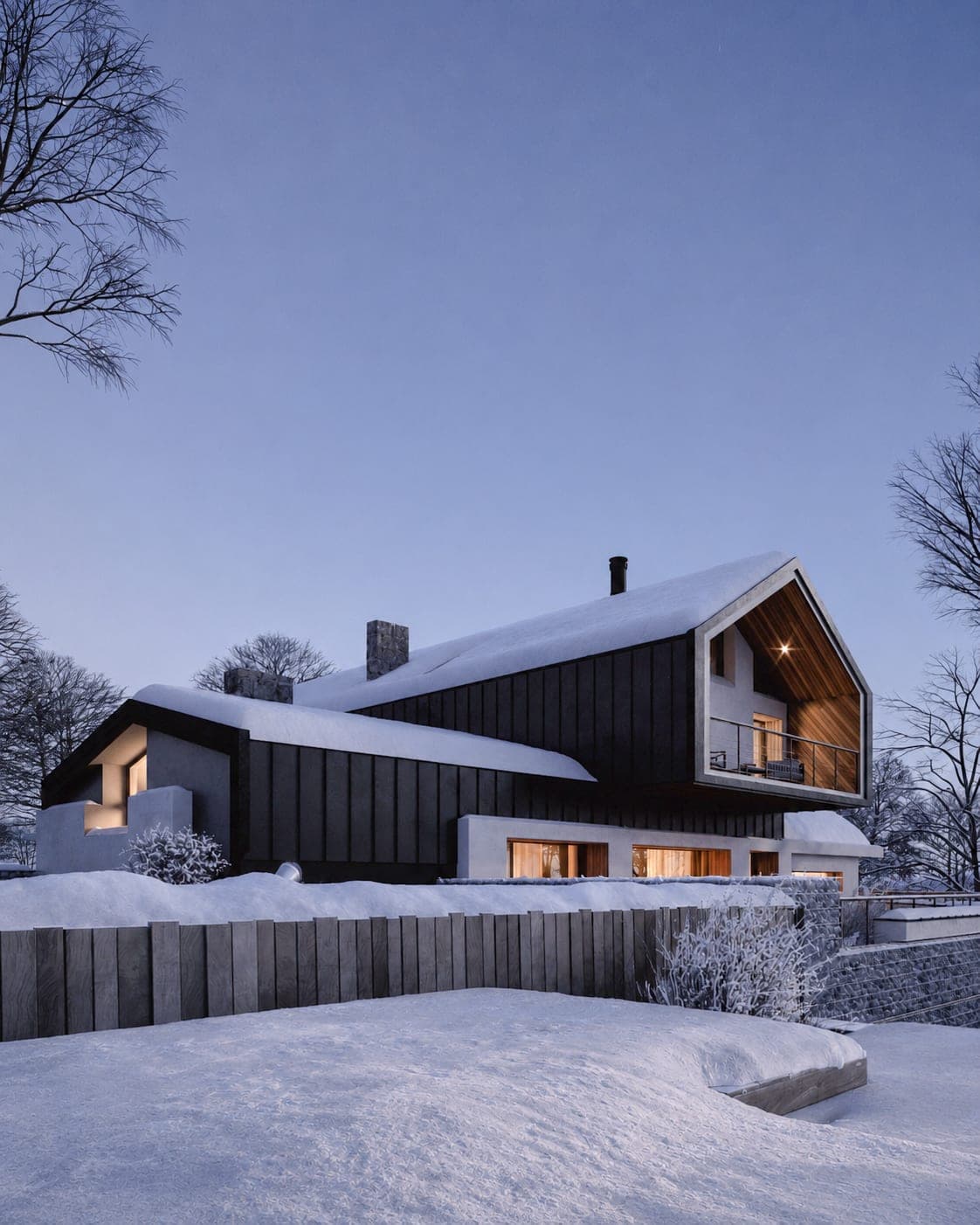 Contemporary chalet in the Tver region — 03