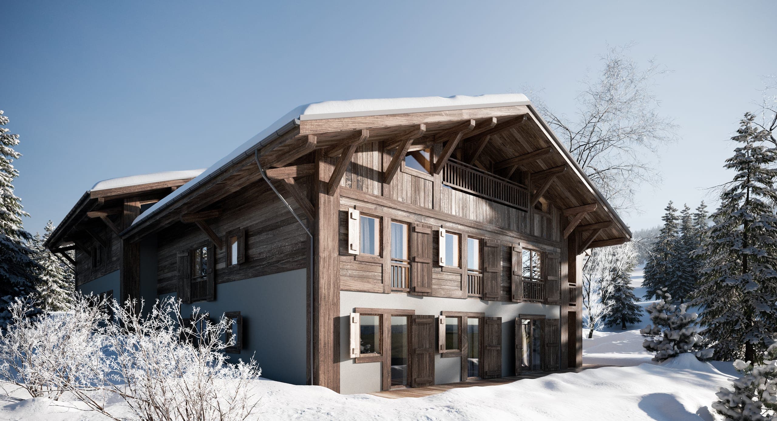 Chalet in the Alps