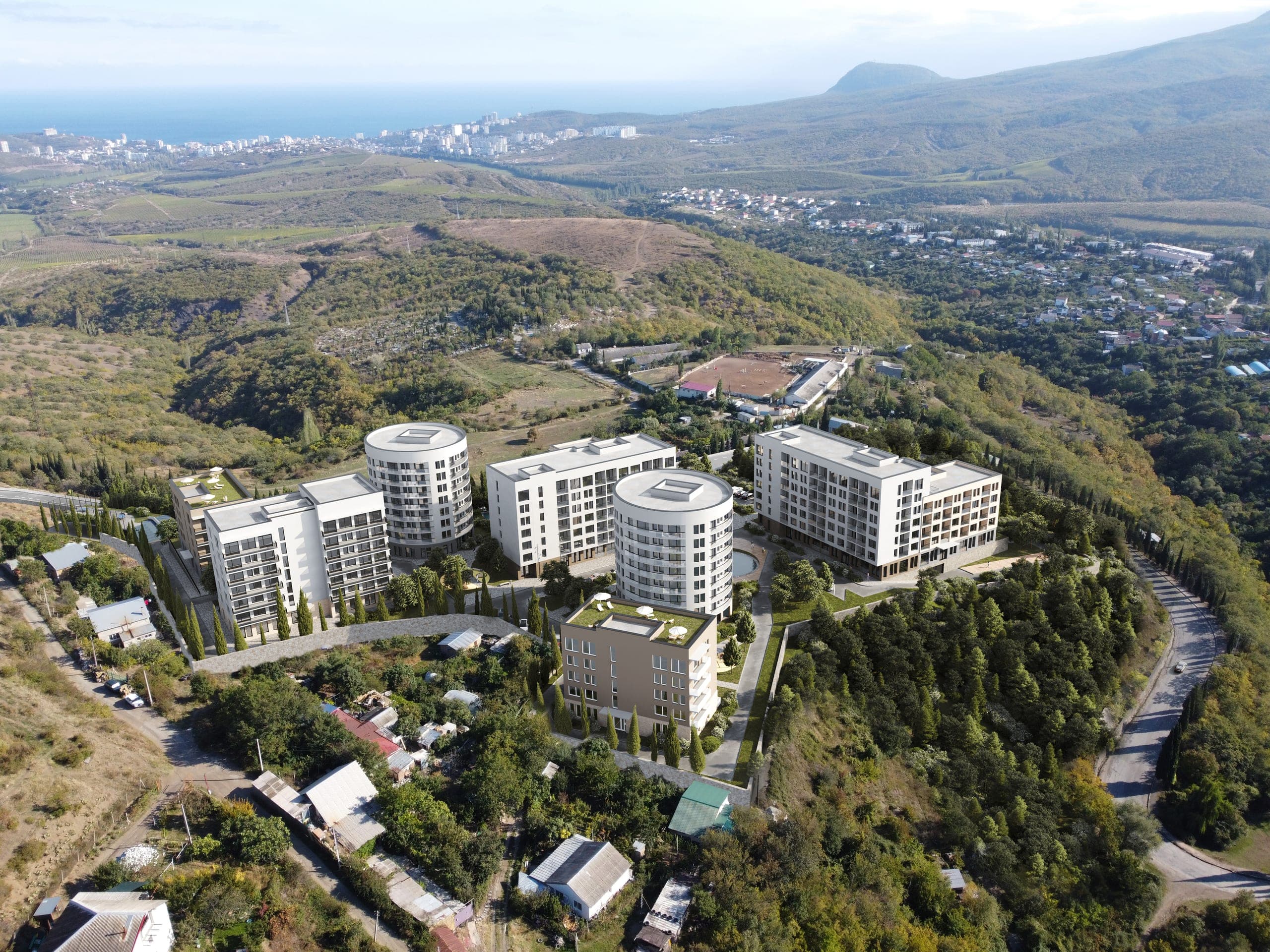 Residential complex in Crimea